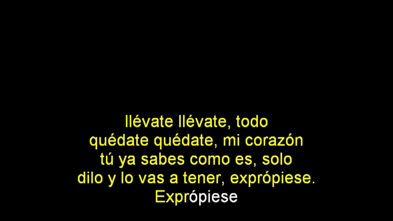 Los Mesoneros   Exprópiese   Karaoke
