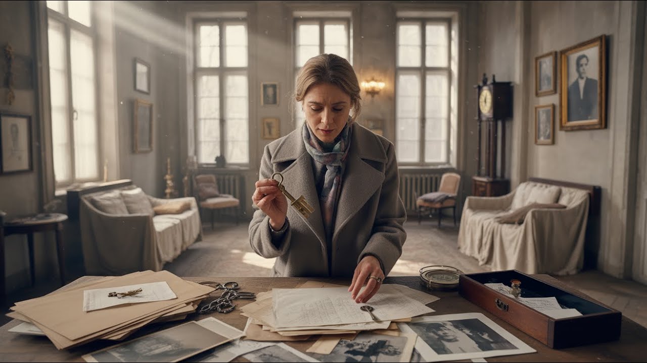 Eine Frau fand zu Weihnachten einen alten Schlüssel… und öffnete ein Haus voller Erinnerungen