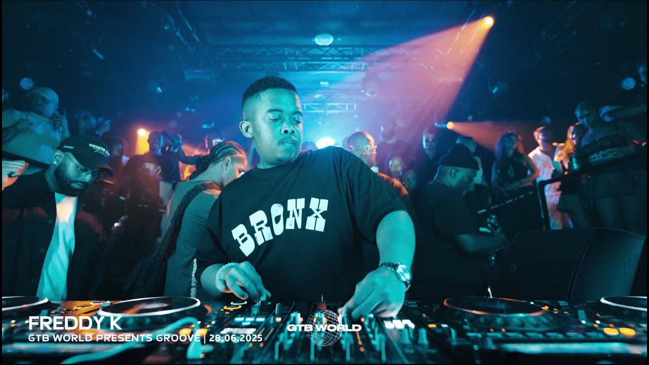 FREDDY K X GTB WORLD PRESENTS GROOVE | AMAPIANO LIVE MIX (EU DEBUT)