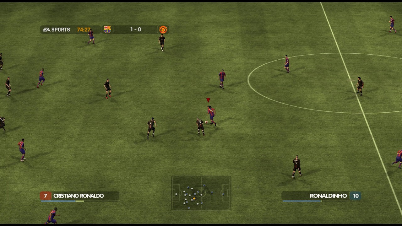 Игровой процесс FIFA 08 PS3 UHD [4K60FPS]
