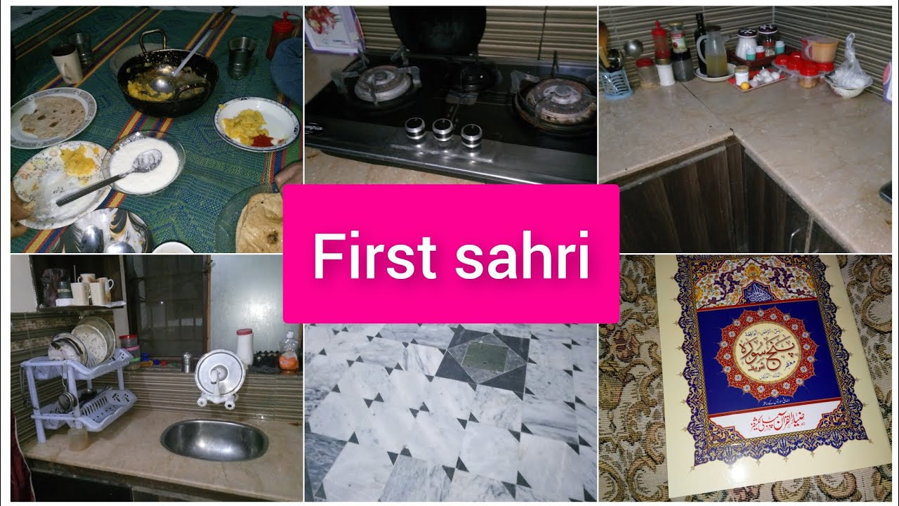 First sahri Rotain Vlog Ramzan Mobarik Vlog 