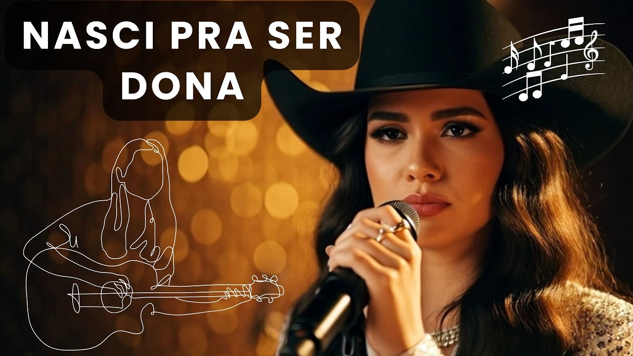 Nasci Pra Ser Dona — Sertanejo Feminino 2026 | Amor-Próprio e Poder
