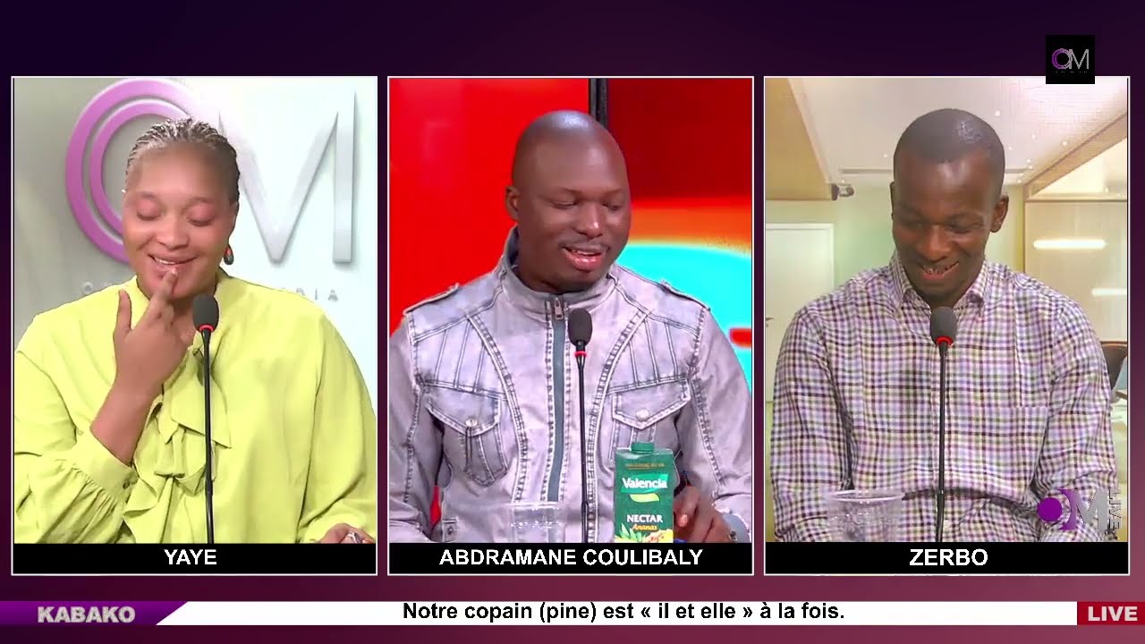 OM LIVE : #Kabako / Notre copain (pine) est « il et elle » à la fois.