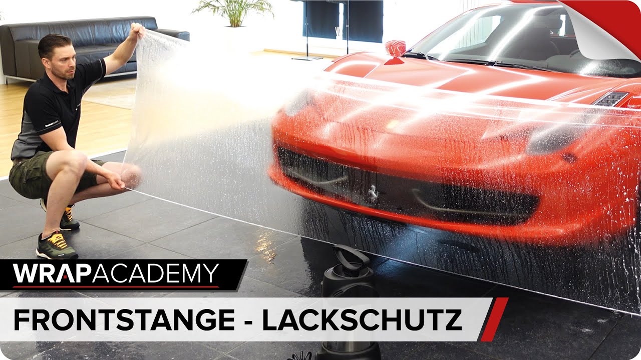 Lackschutz | Frontstange | Anleitung | Ferrari 458 | PPF | Paint Protection Film