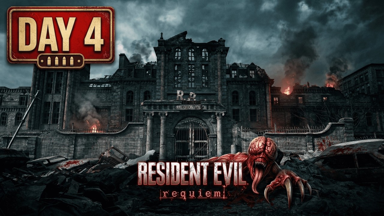 Resident Evil Requiem LIVE 🔥 | Part 4 – Back in Raccoon City || Valorant Live