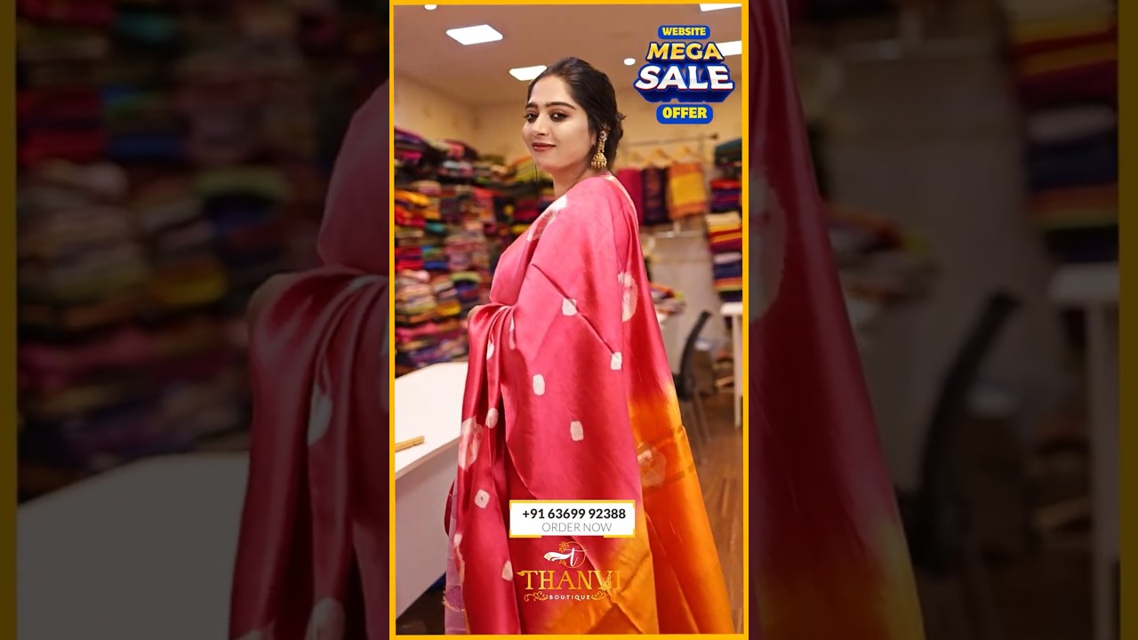 Thanvi's Ultimate  Saree Collections 💕| 