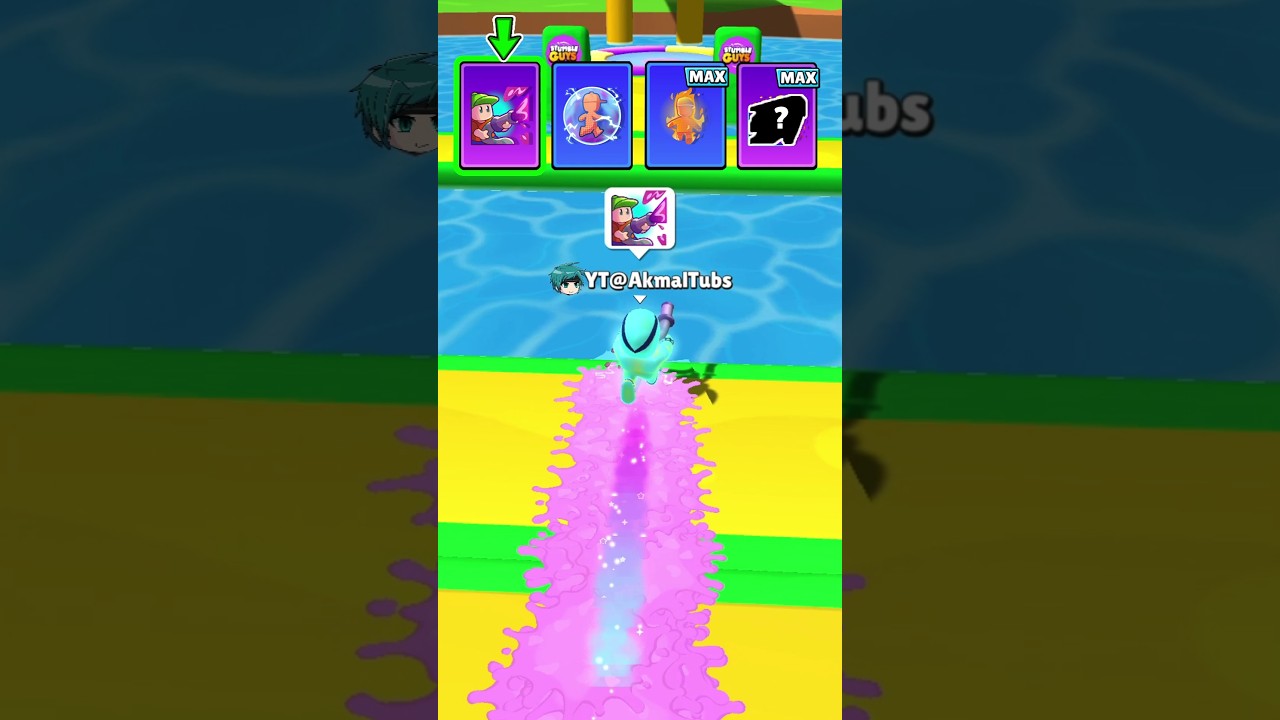 Which the BEST MAX Ability Emote in Super Slide❓ Stumble Guys #shorts #stumbleguys