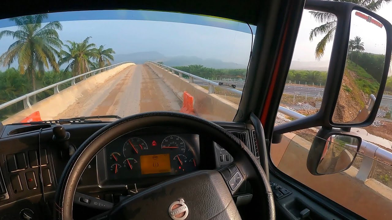 POV VOLVO - jambatan ini muat satu lori sahaja,offroad jauh ke dalam part 1