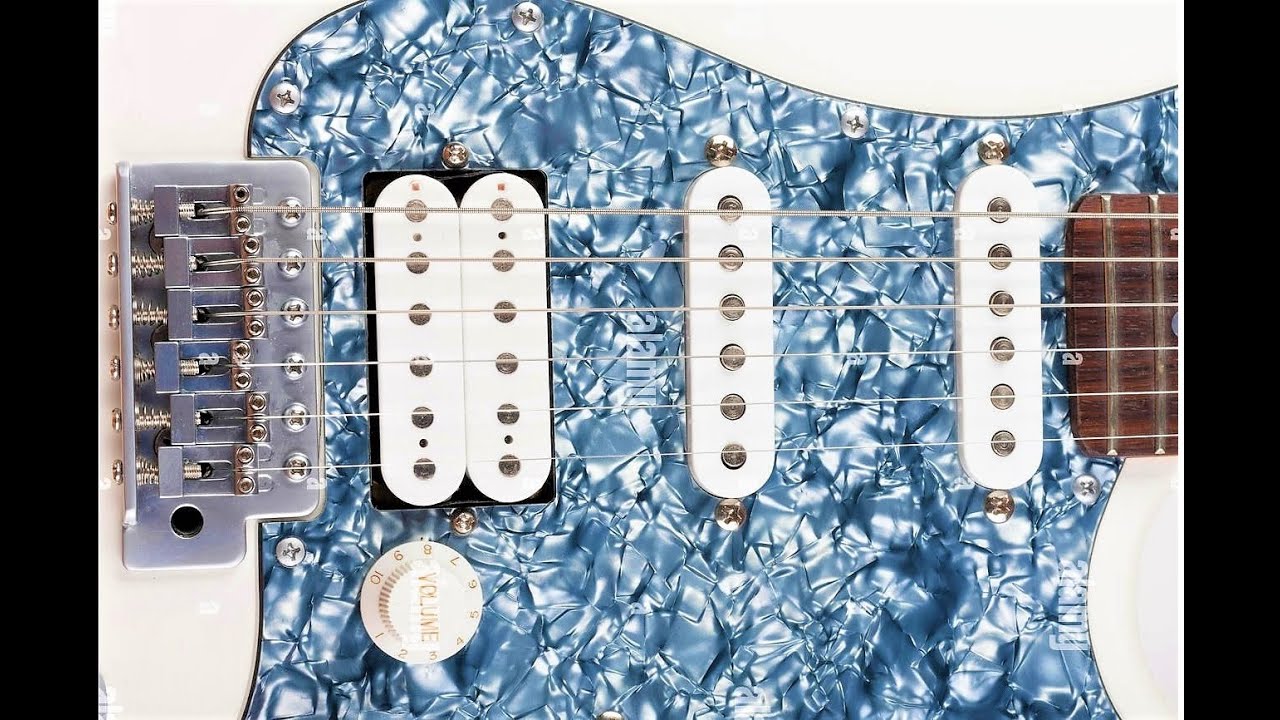 2 volumes 1 Tone  - 1 Humbucker 2 singles  -  Circuito para Guitarras Diagram