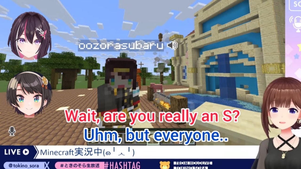 Sora-chan trying to escape M allegation 