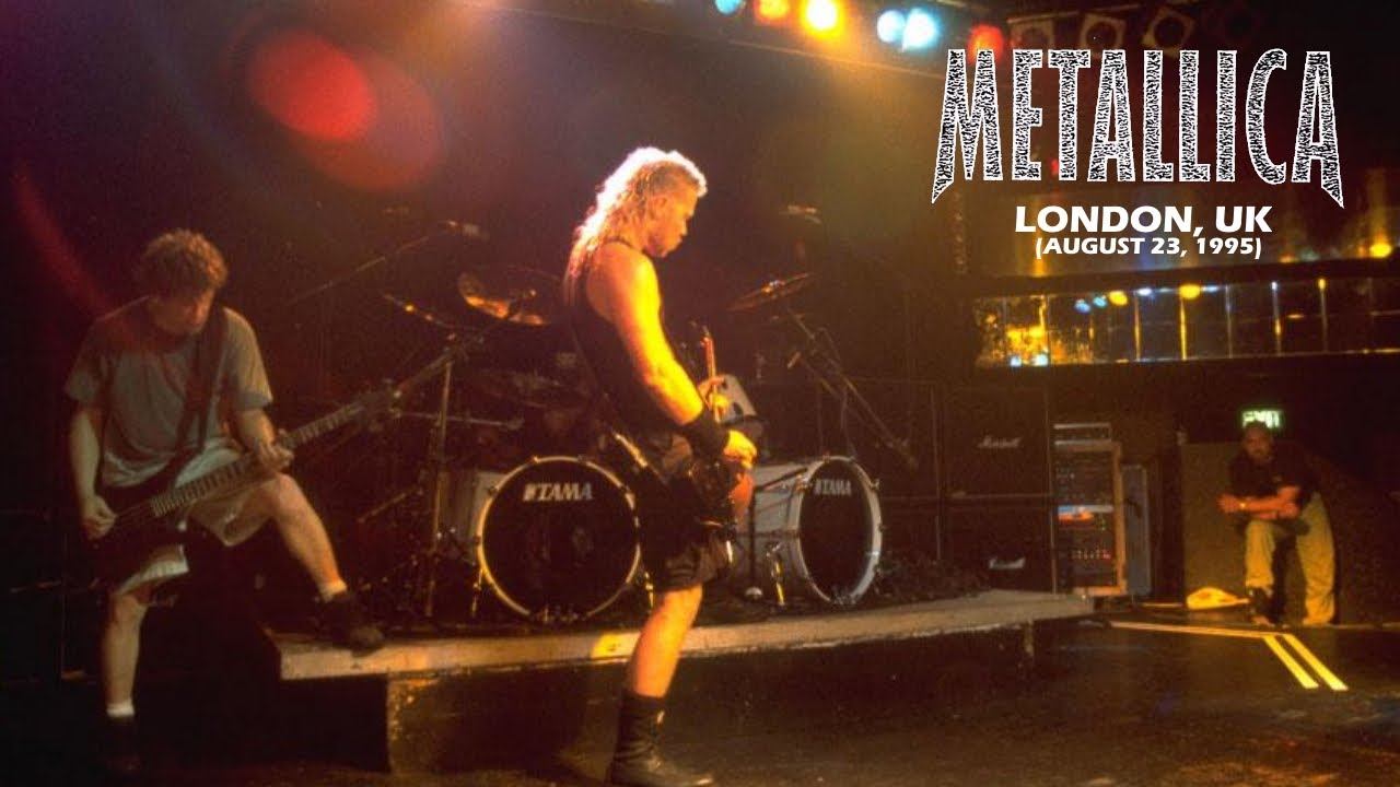 Metallica: Live at Astoria 2, London, UK (August 23, 1995)