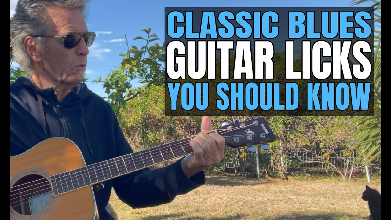 Classic Blues Licks Every Blues Guitarist Should Know