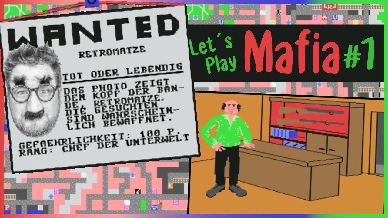 Let's Play - Mafia (Igelsoft) v1.20 (H.T.W) Commodore C64 #1