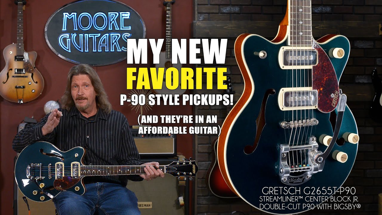 Звукосниматели Gretsch Fidelisonic P-90 просто невероятны! [Но можно ли называть гитару просто «Ф...