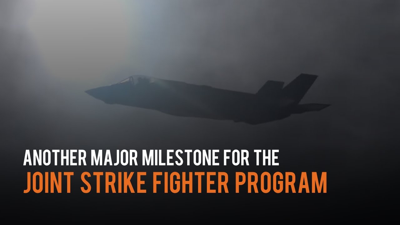 Another major milestone for the Joint Strike Fighter Program and Australian industry
