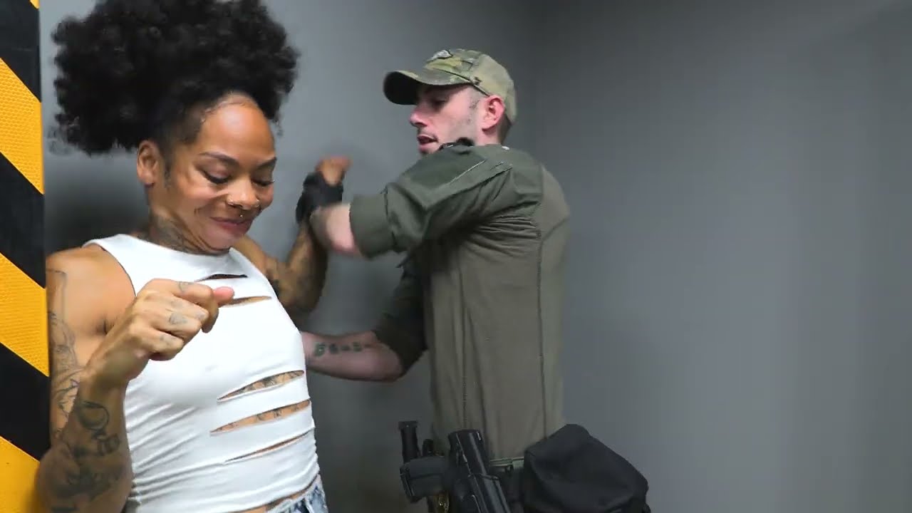 She jumped a male inmate!