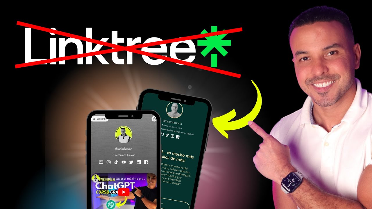 NO uses más Linktree, MIRA esta opción; es GRATIS!