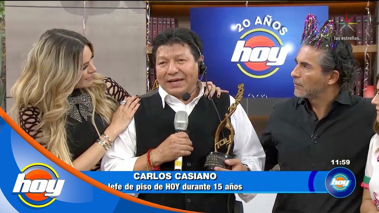 ¡GRACIAS, Carlos Casiano! | 20 años de HOY