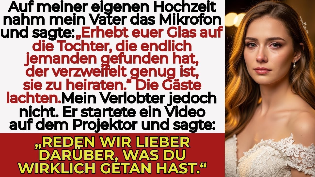 Bei meiner Hochzeit sagte meine Familie: „Sie ist eine Schande“ — sein Toast änderte alles