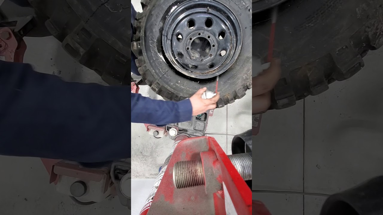 Dismounting super stampers with the old coats machine