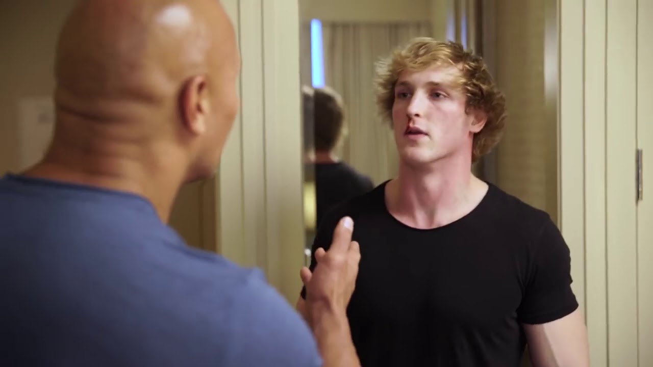 Logan Paul & Dwayne Johnson - There's  a  reason they call him 