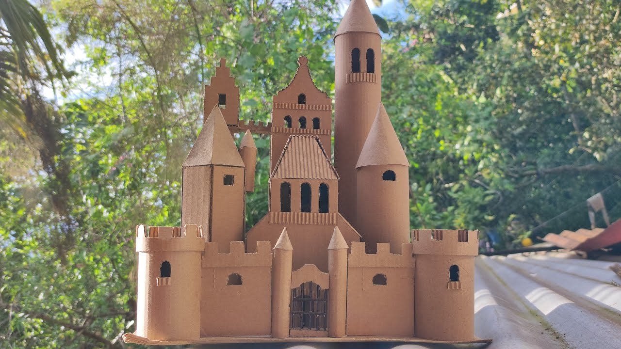 Castillo de Cartón para Niños: Manualidad Creativa Paso a Paso (con Medidas Fáciles)