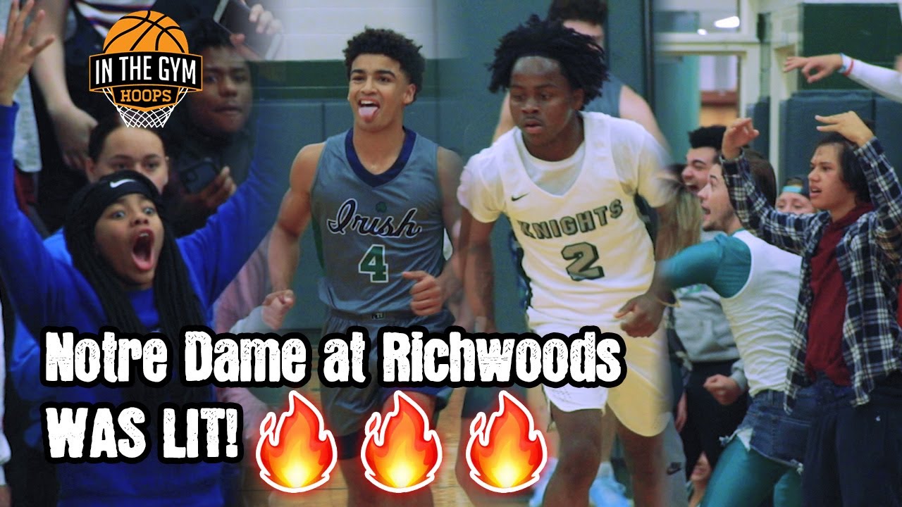 THIS IS OUR HOUSE! Notre Dame at Richwoods was LIT!