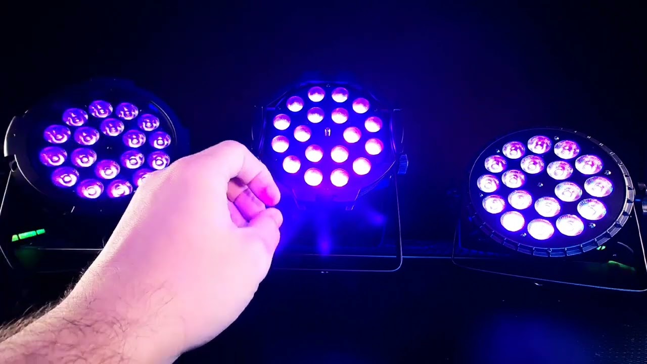 Comparing LED Color Uniformity On  Becen's LED PAR Series