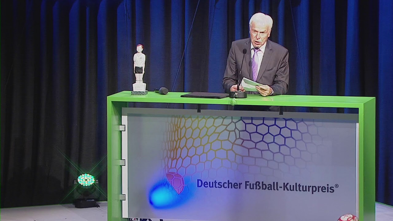 Walther Bensemann Preis 2017 - Laudatio auf Vicente del Bosque
