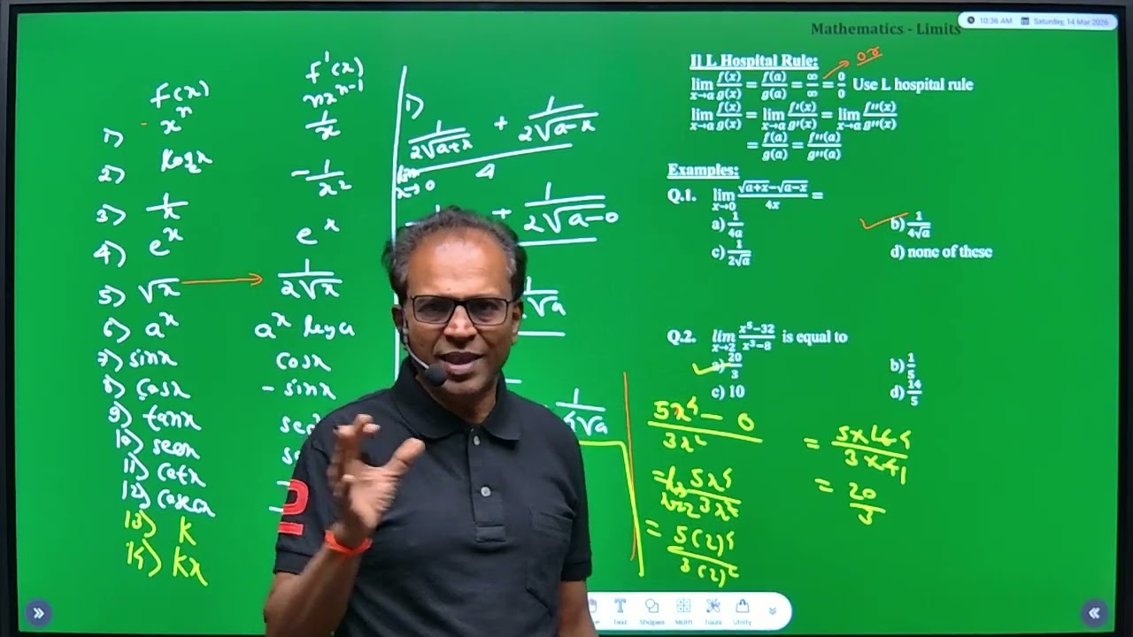 MHT-CET 2026 | Maths | Limit | MCQ | Full Crash Course @Dnyanganga Education