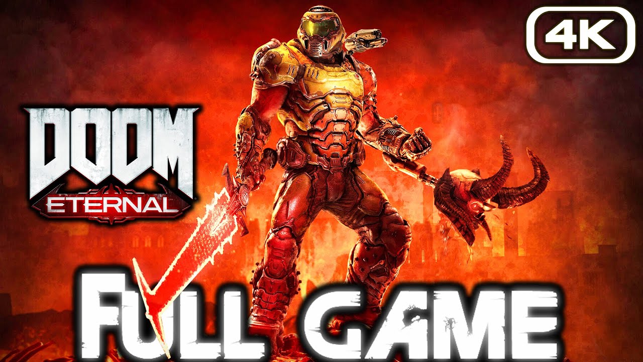 DOOM ETERNAL Gameplay Walkthrough FULL GAME (4K 60FPS) No Commentary
