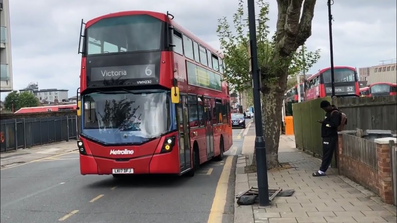 Full Journey METROLINE | London Bus Route 6 | Willesden Bus Garage - Victoria