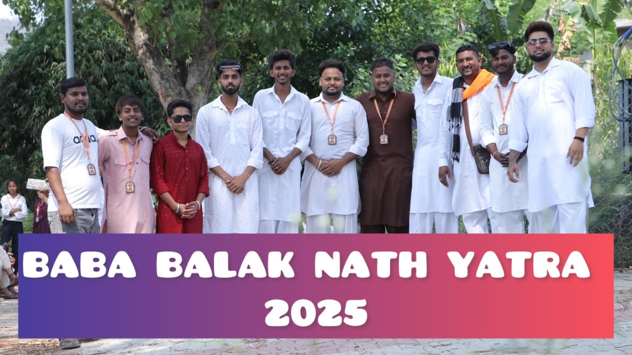 Baba balak nath yatra 2025 (dilbagh nagar) Jalandhar #mahashahood❤️‍🔥