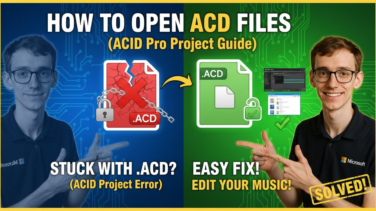 How to Open ACD Files (ACID Pro Project)