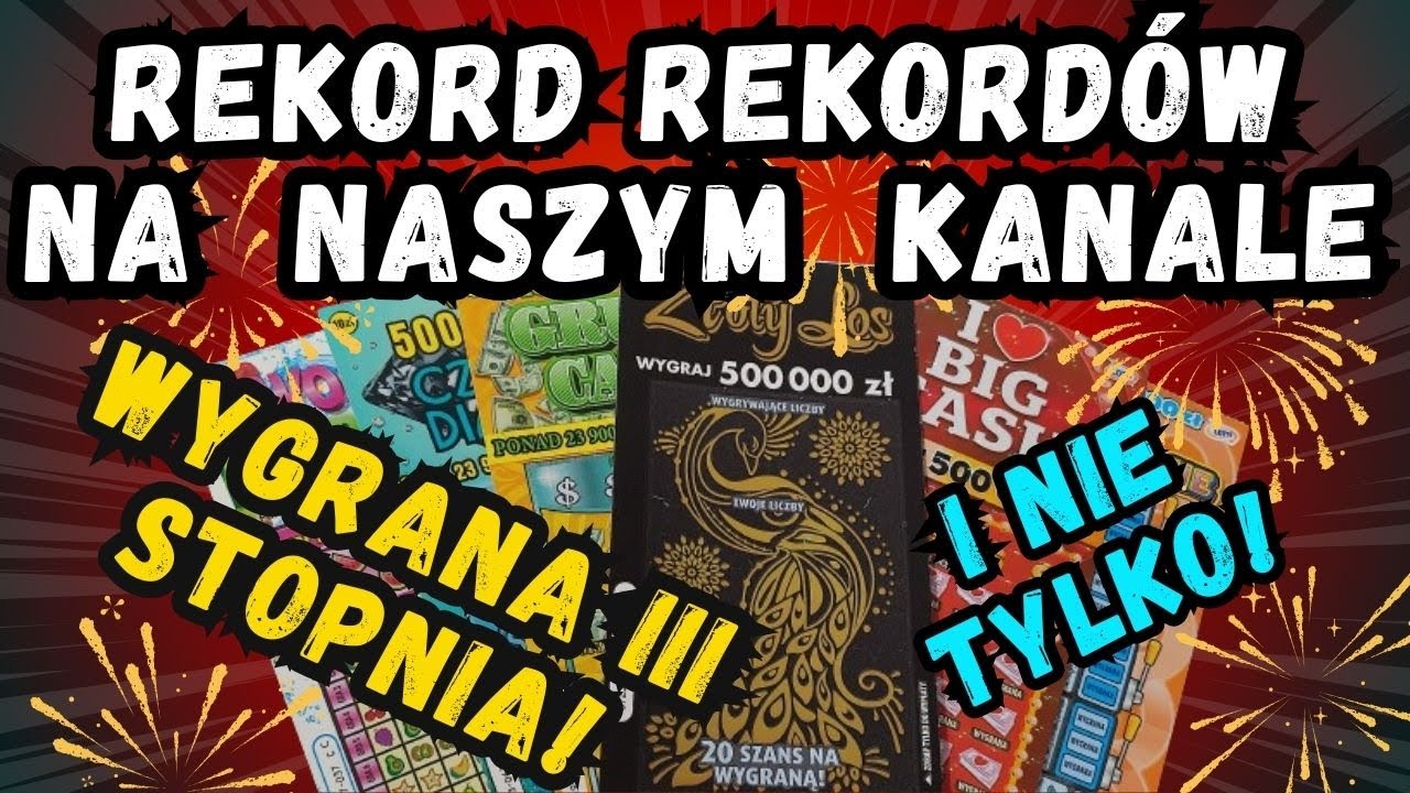 [Zdrapki Lotto]#535 💥🎆 TEGO JESZCZE NIE BYŁO! CO ZAPISZCZAŁO W TRZCINACH...💥🎆MEGA WYGRANA🤩🎊