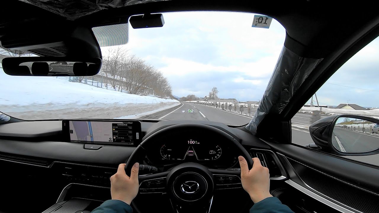 【Test Drive】2025 MAZDA CX-80 HYBRID SKYACTIV-D 3.3L POV Drive