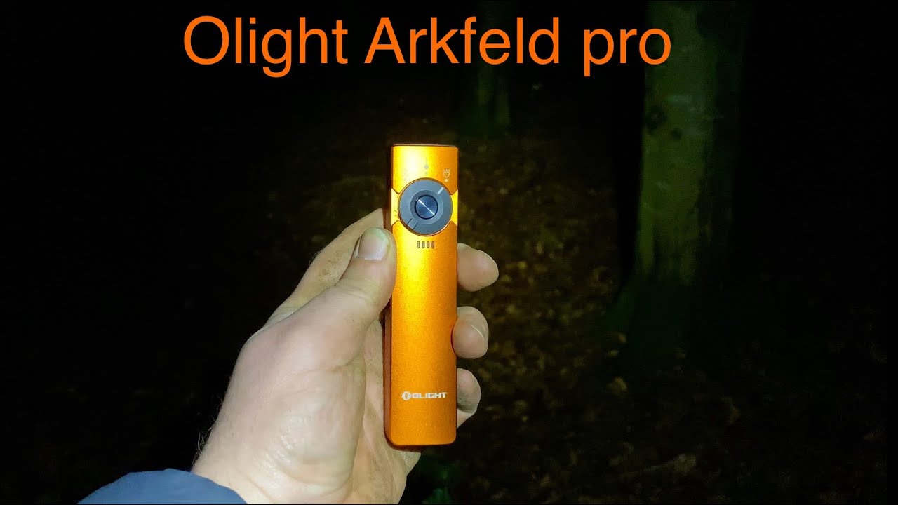 Olight Arkfeld pro, a great edc flashlight