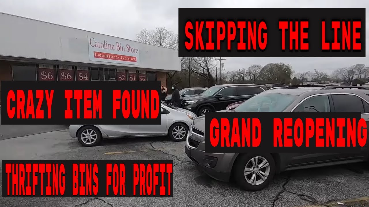 Cut everyone in line at Carolina bins | Female parts in the Bins |