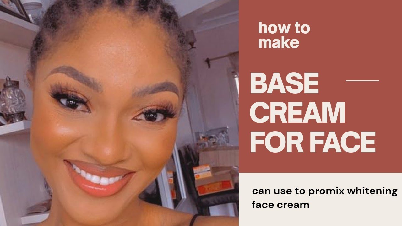 Base Cream For Face / moisturising base cream for face