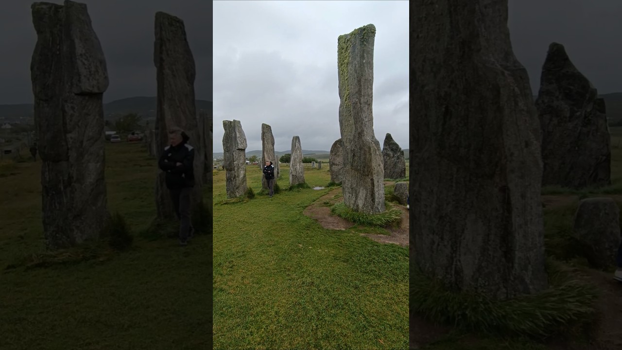 Callanish Standing stone circle Isle of Lewis Outer Hebrides Scotland