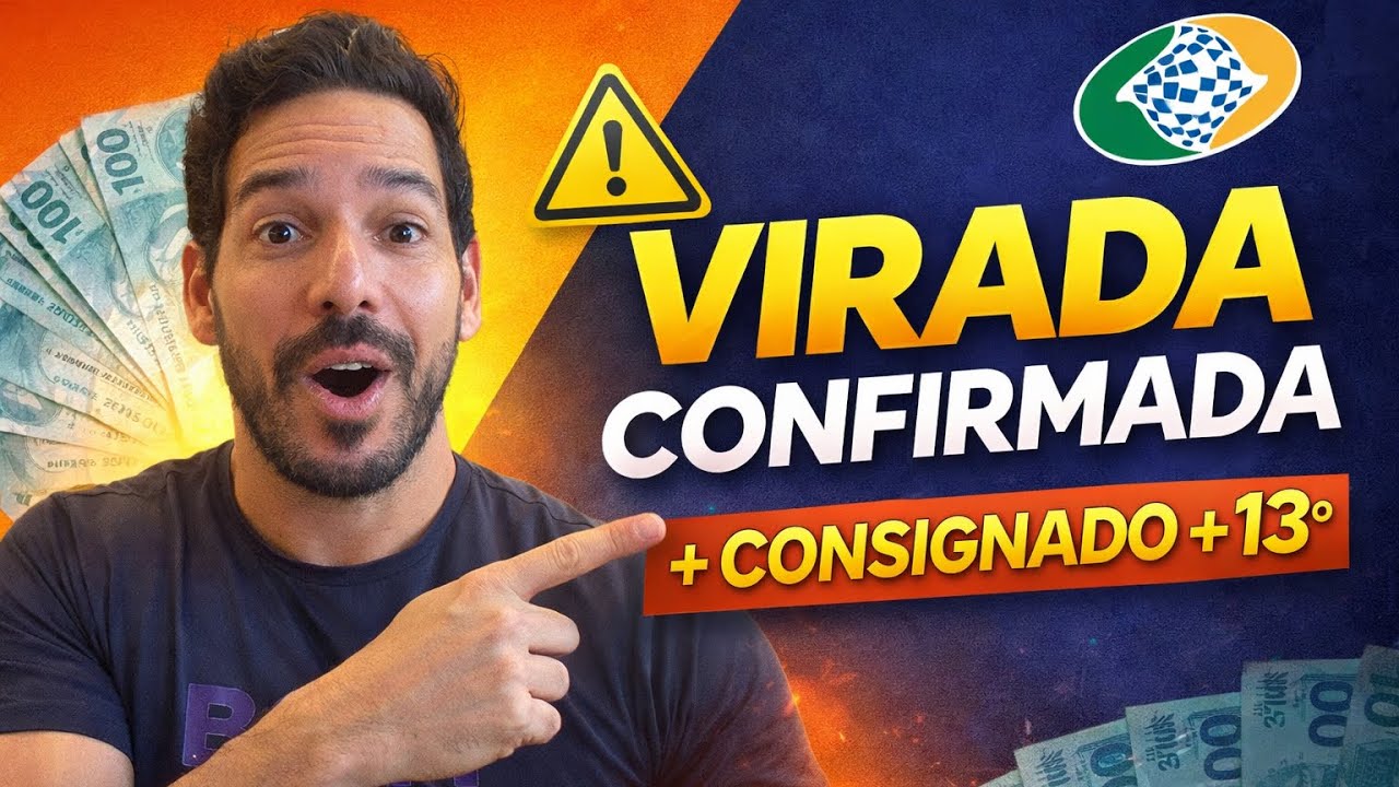 SUSPENSÃO CONSIGNADOS  e Pagamento 13º INSS: VIRADA da FOLHA!