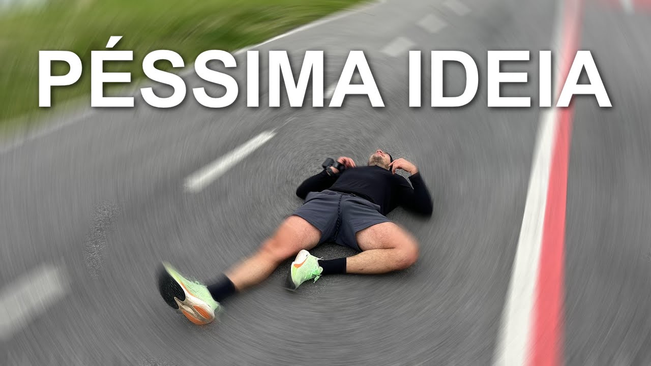 Eu tentei correr 5km em menos de 20 minutos