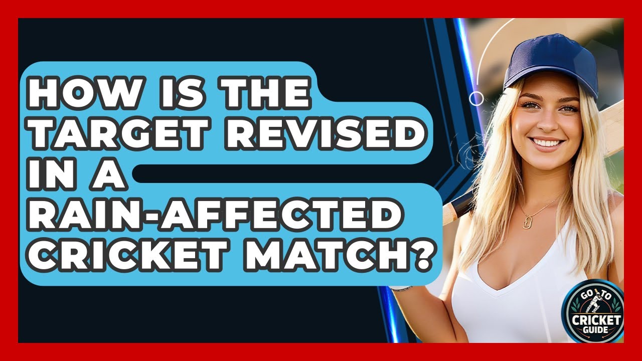 How Is The Target Revised In A Rain-affected Cricket Match? - Go-To Cricket Guide
