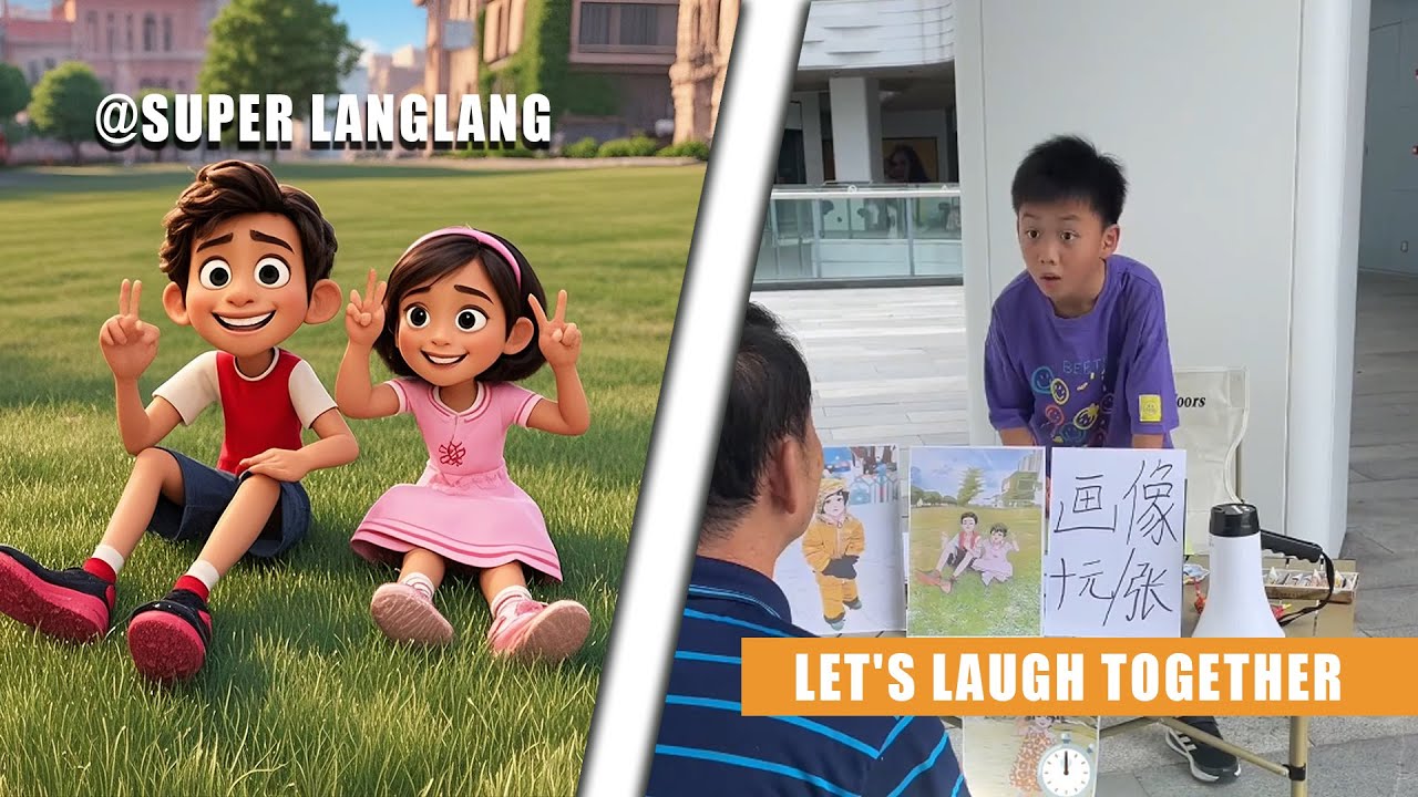 Langlang and Julie's funny compilation.#funny #comedyvideos