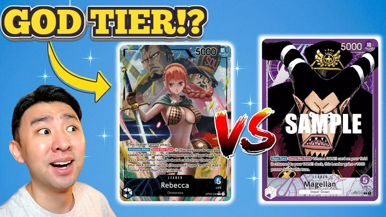 REBECCA LEADER IS GOD TIER in One Piece TCG! Deck Profile & Sweatiest Game EVER!