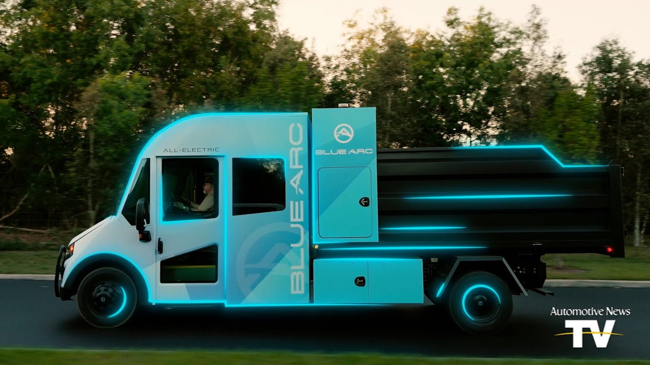 AUTOMOTIVE NEWS VIDEO - 03/08/2023: Commercial truck maker shows off electric crew cab at show