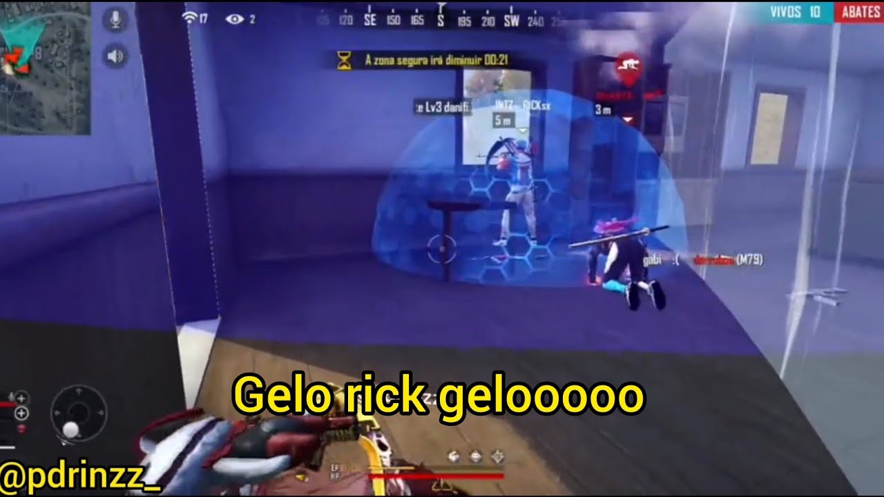 JOGADORES DE FF perdendo a paciência com gelo do Elton (ladrão de gelo)gelo do nobru memes🔥 part 3