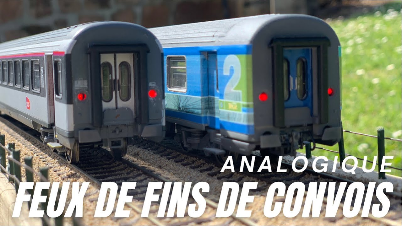 Feux de fin de convoi : Analogique