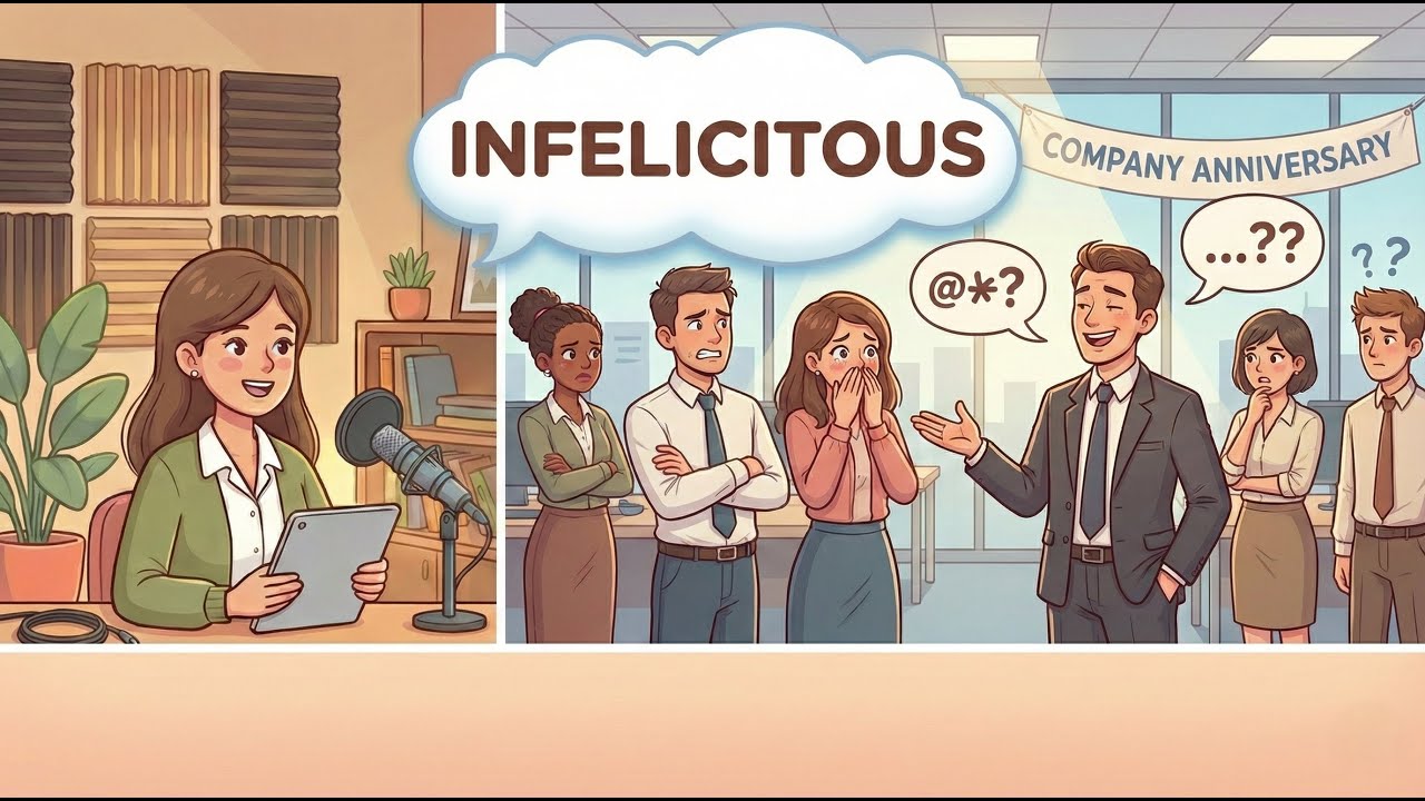 EP.016 – “Infelicitous” | GRE Vocabulary Podcast | WordBuddy-GRE-Cast