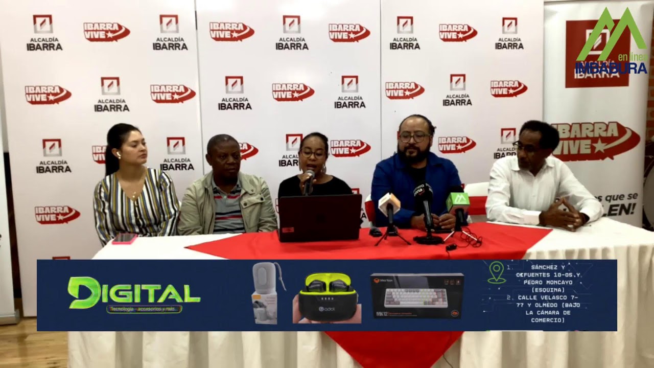 Rueda de prensa sobre la l conferencia Internacional de pueblo afrodescendiente